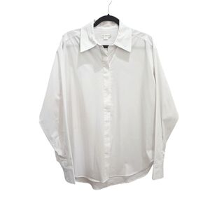 Good American White Button Down Shirt